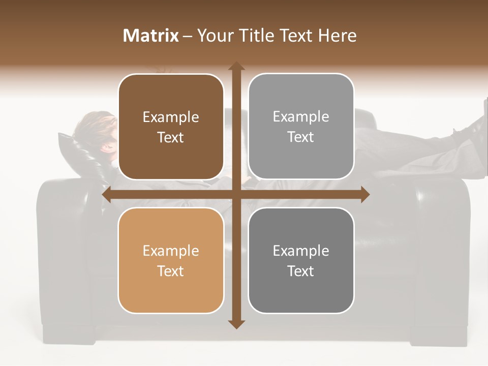 Cellphone Isolated Looking PowerPoint Template