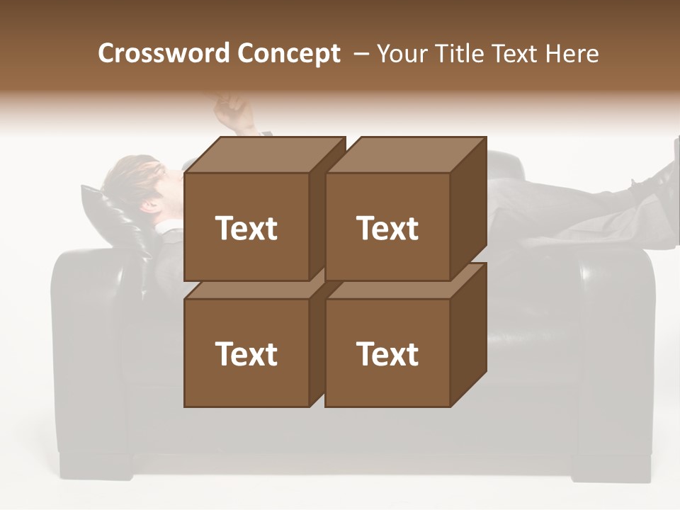 Cellphone Isolated Looking PowerPoint Template