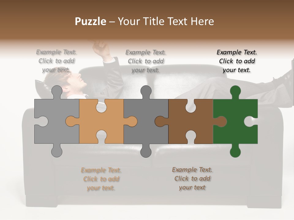 Cellphone Isolated Looking PowerPoint Template