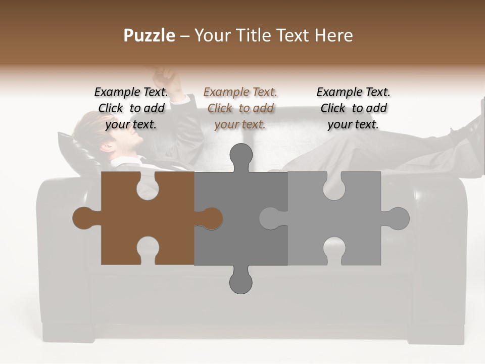 Cellphone Isolated Looking PowerPoint Template
