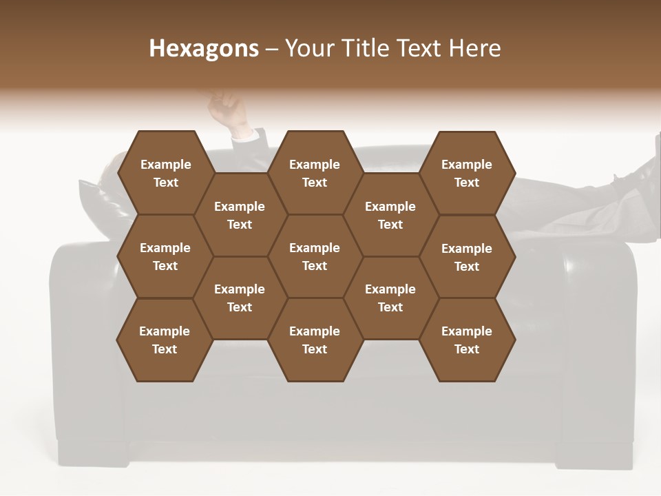 Cellphone Isolated Looking PowerPoint Template