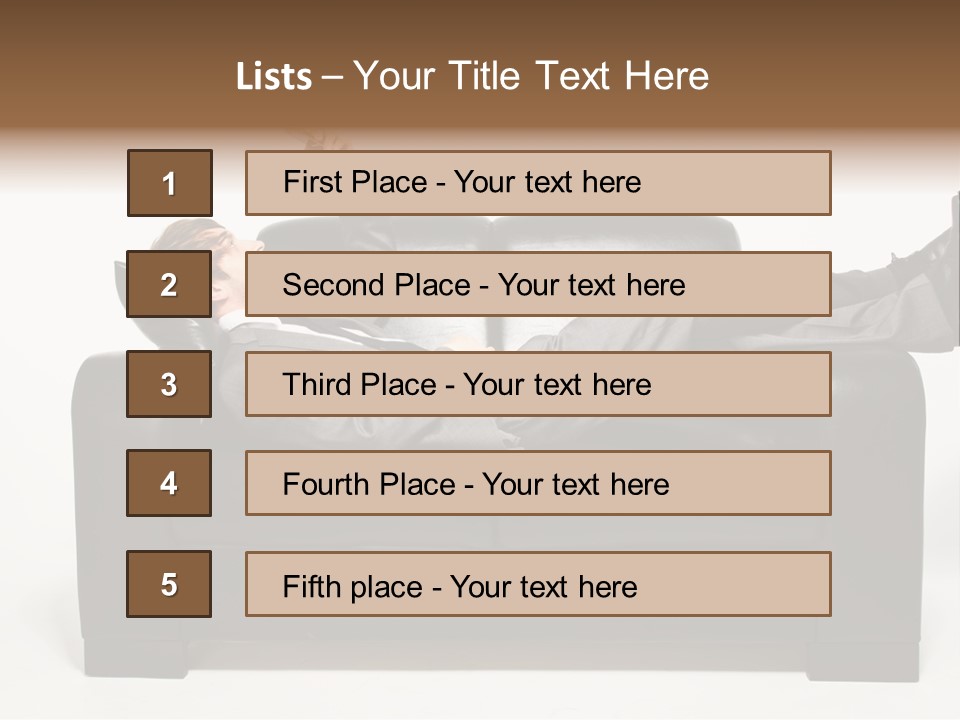 Cellphone Isolated Looking PowerPoint Template