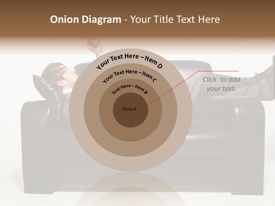Cellphone Isolated Looking PowerPoint Template