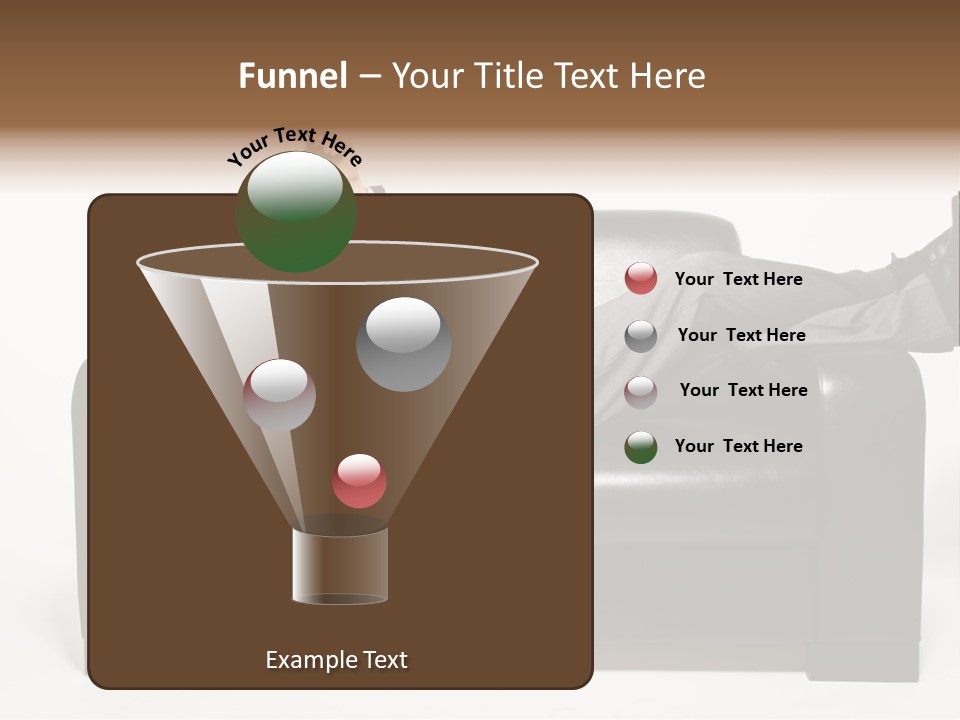 Cellphone Isolated Looking PowerPoint Template