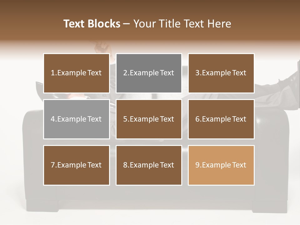 Cellphone Isolated Looking PowerPoint Template