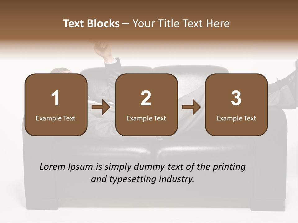 Cellphone Isolated Looking PowerPoint Template