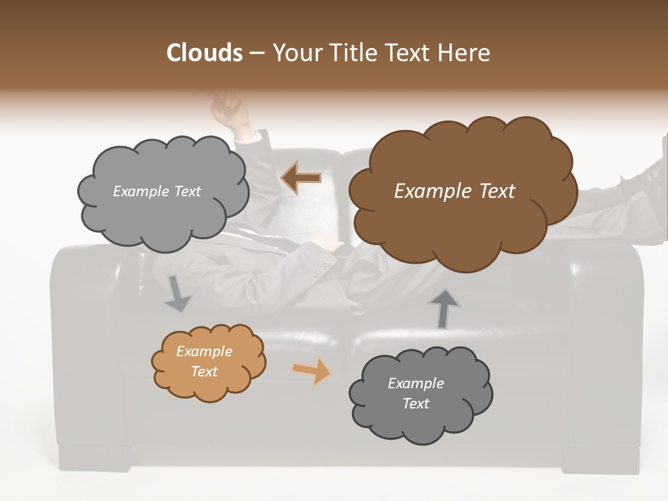 Cellphone Isolated Looking PowerPoint Template
