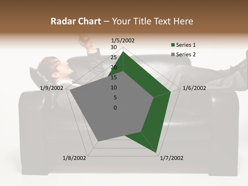 Cellphone Isolated Looking PowerPoint Template