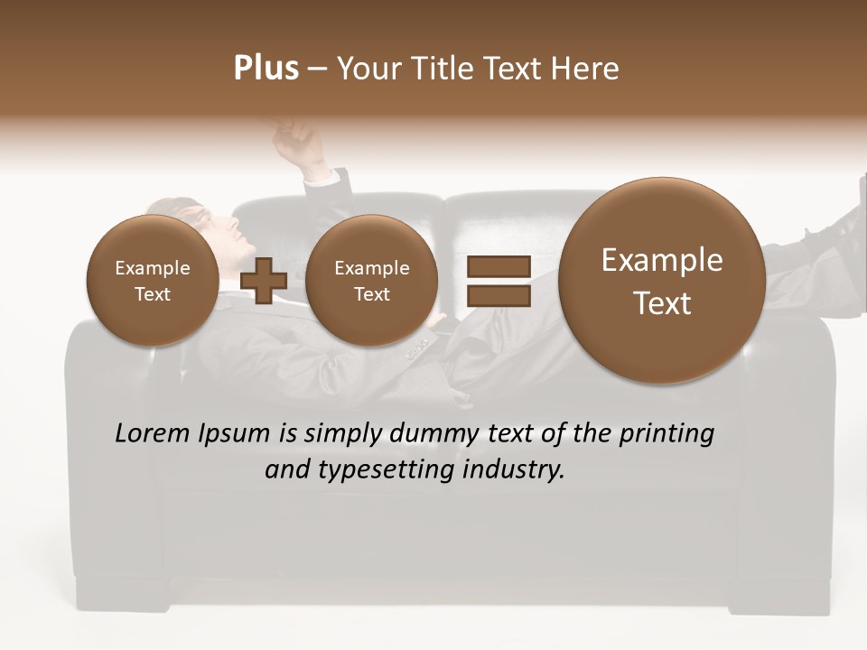 Cellphone Isolated Looking PowerPoint Template
