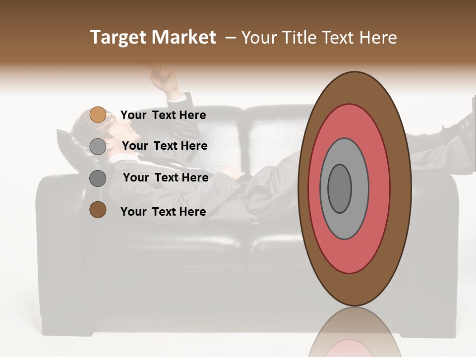 Cellphone Isolated Looking PowerPoint Template