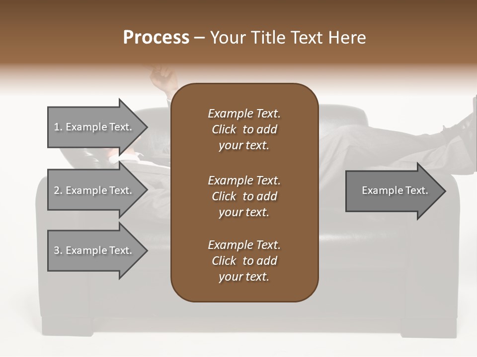 Cellphone Isolated Looking PowerPoint Template