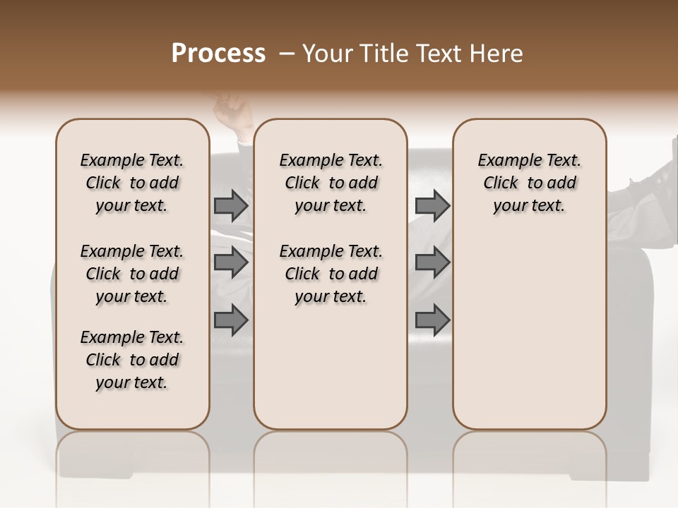 Cellphone Isolated Looking PowerPoint Template