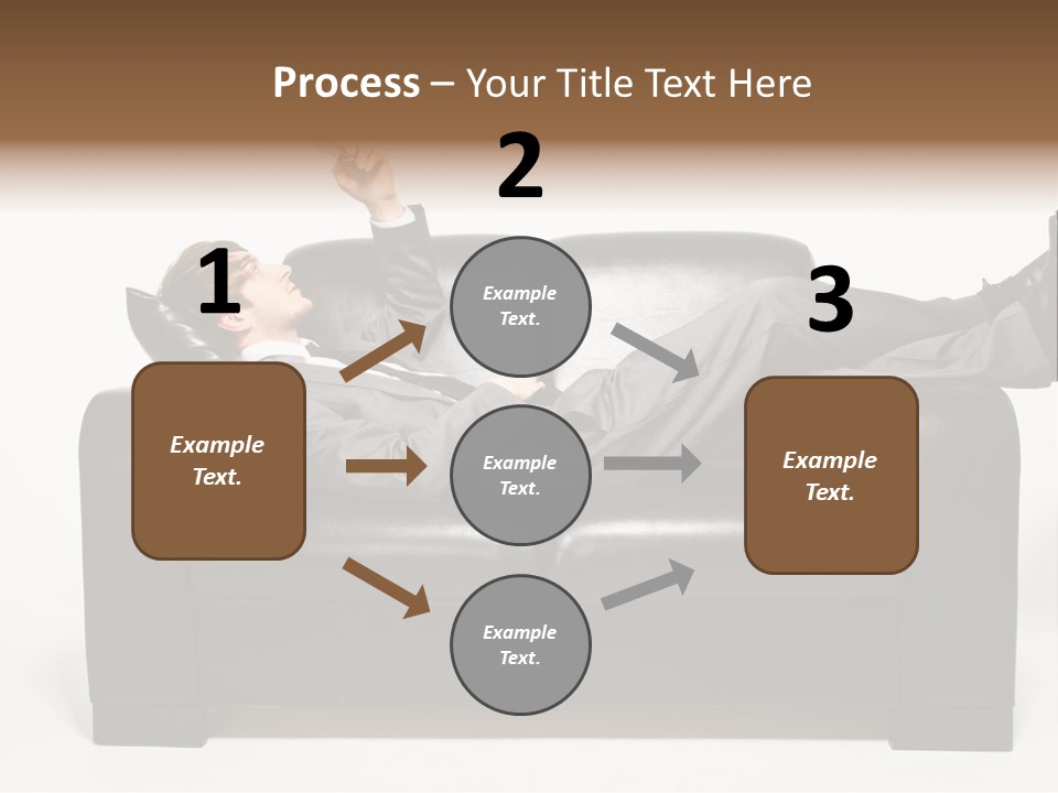 Cellphone Isolated Looking PowerPoint Template