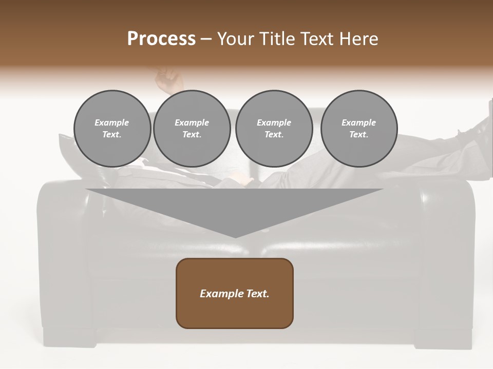 Cellphone Isolated Looking PowerPoint Template