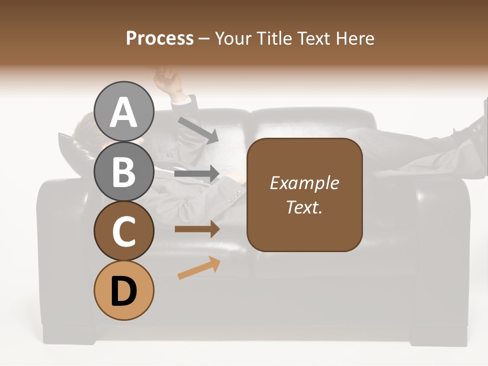 Cellphone Isolated Looking PowerPoint Template