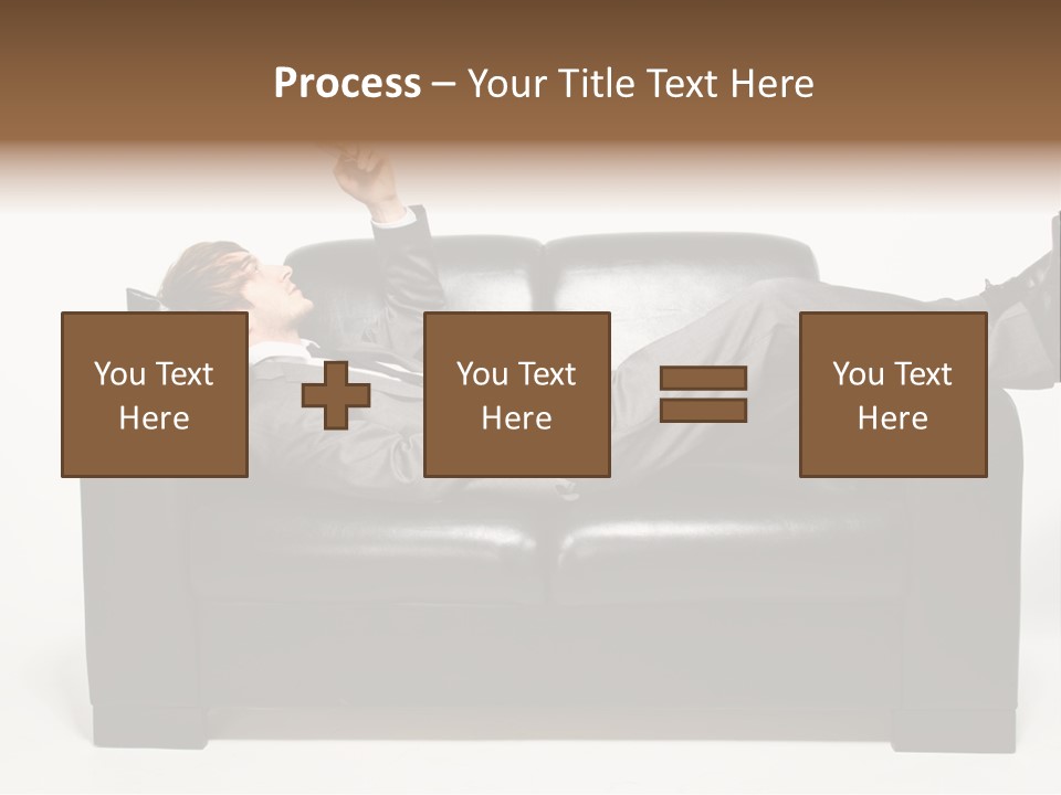 Cellphone Isolated Looking PowerPoint Template