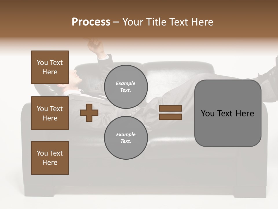 Cellphone Isolated Looking PowerPoint Template