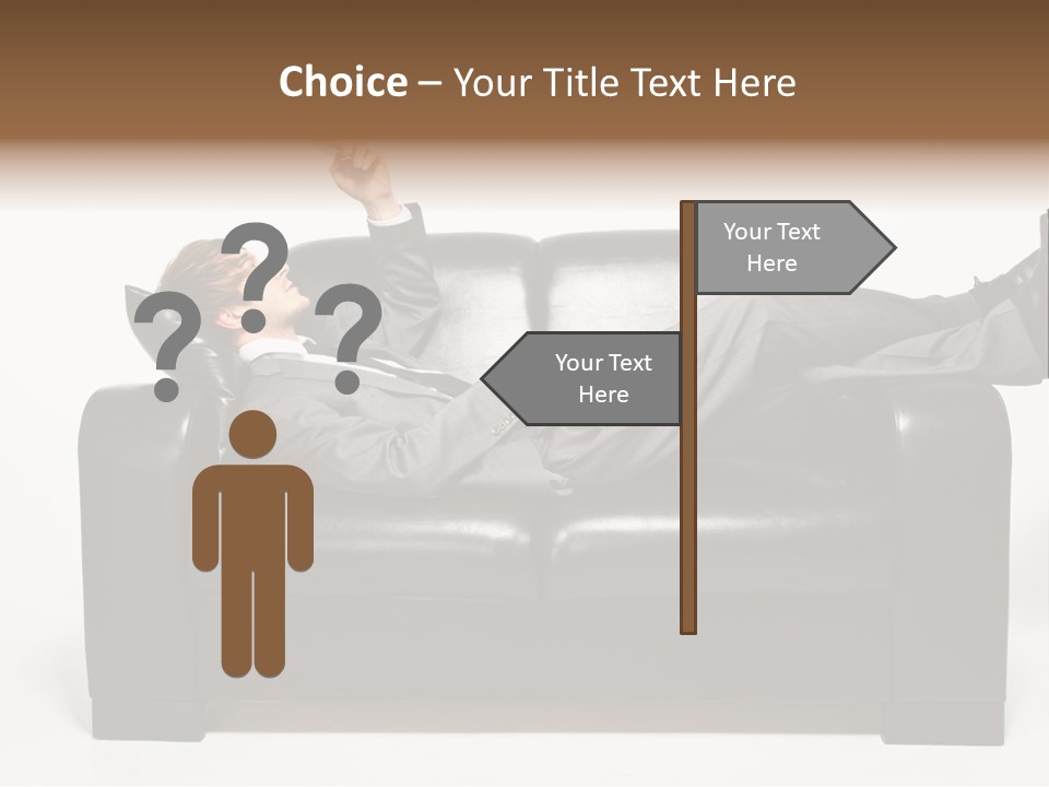 Cellphone Isolated Looking PowerPoint Template