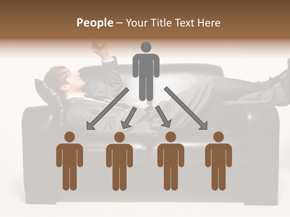 Cellphone Isolated Looking PowerPoint Template