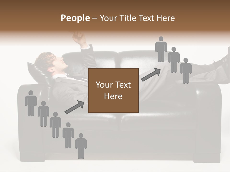 Cellphone Isolated Looking PowerPoint Template