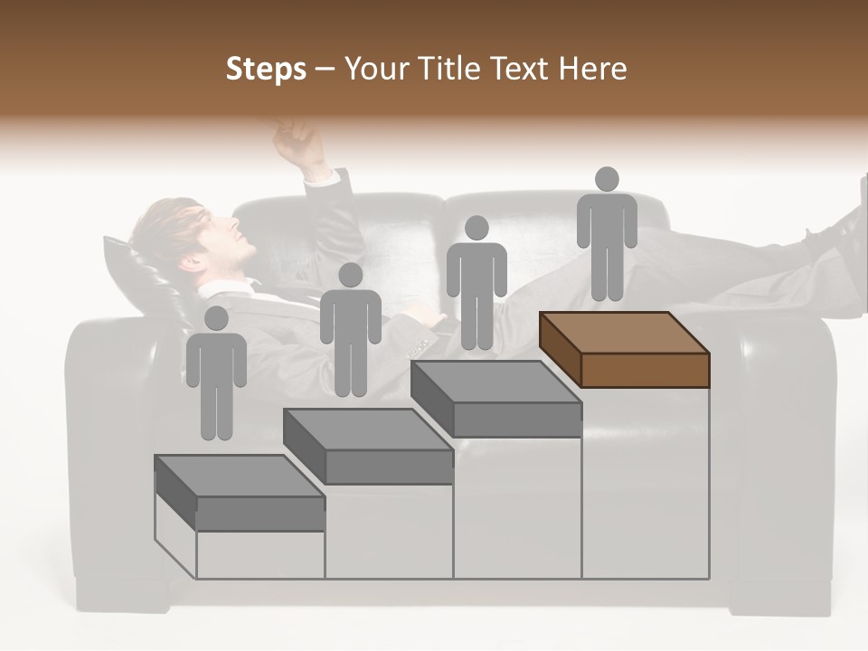 Cellphone Isolated Looking PowerPoint Template