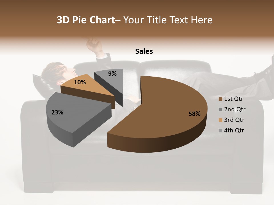 Cellphone Isolated Looking PowerPoint Template