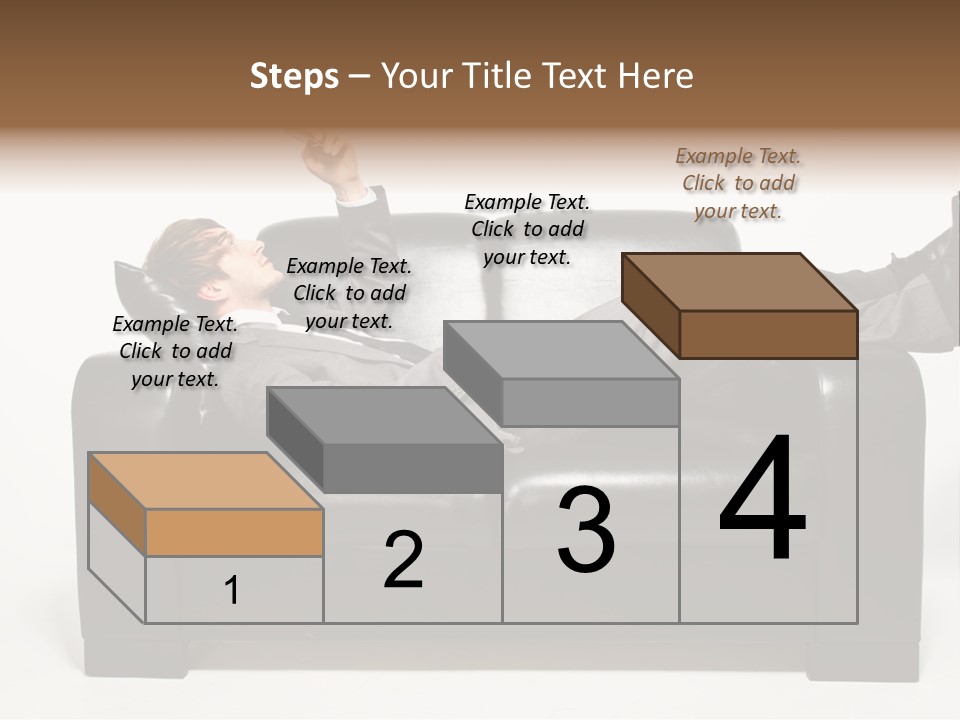 Cellphone Isolated Looking PowerPoint Template