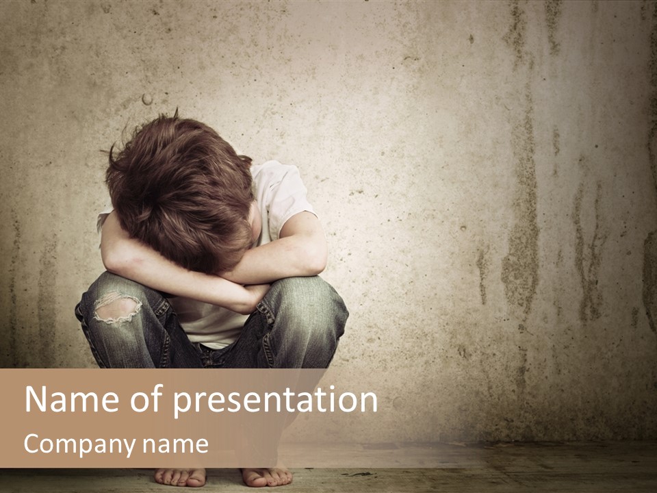 Head Youth Kid PowerPoint Template