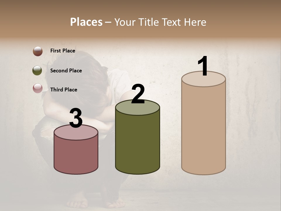 Head Youth Kid PowerPoint Template