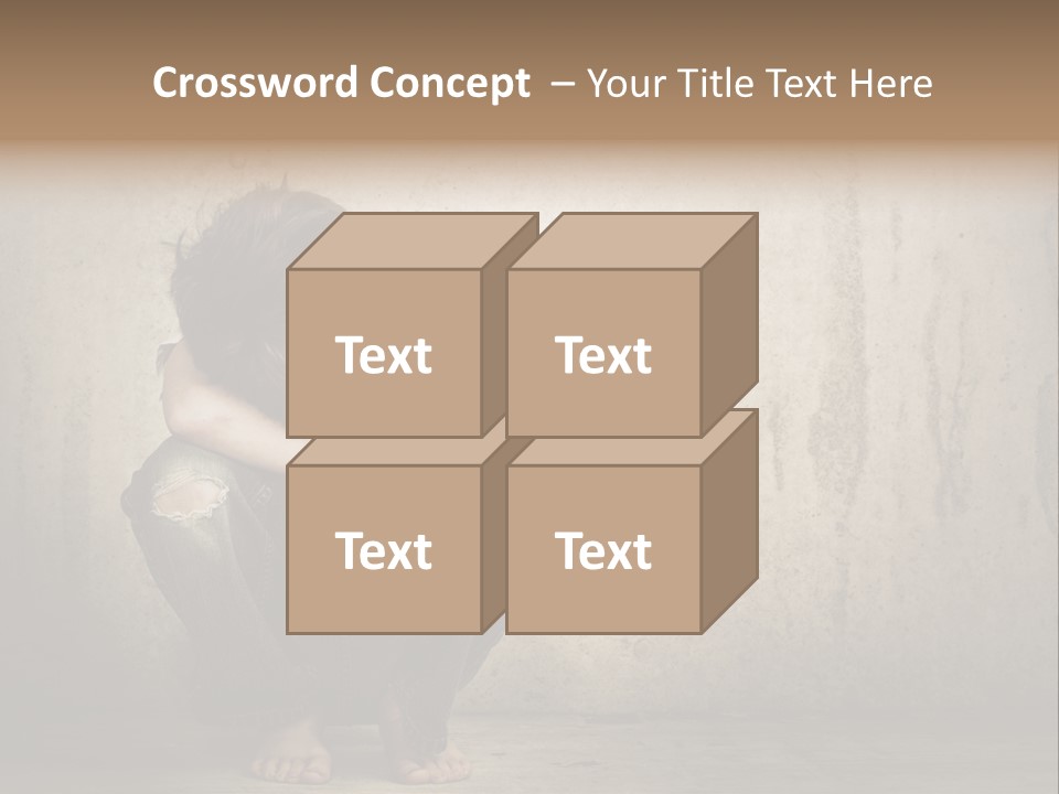 Head Youth Kid PowerPoint Template