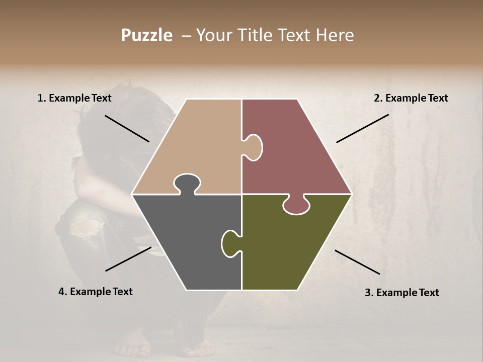 Head Youth Kid PowerPoint Template