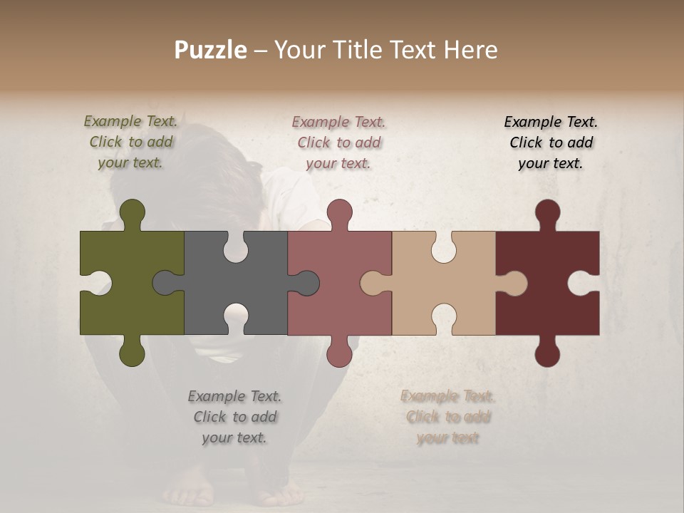 Head Youth Kid PowerPoint Template