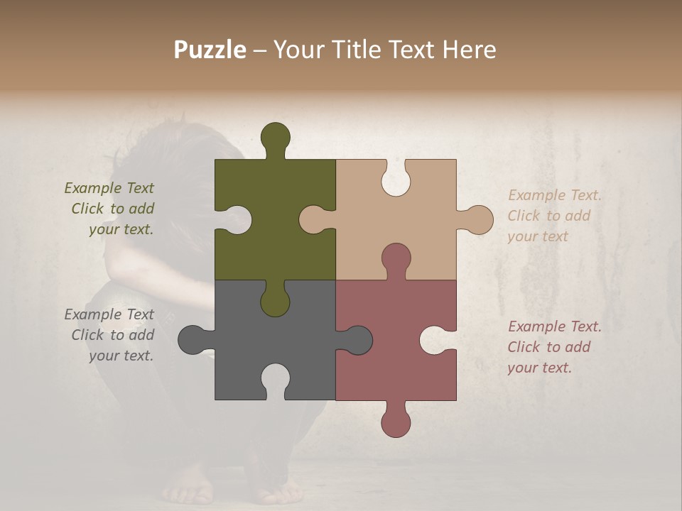 Head Youth Kid PowerPoint Template