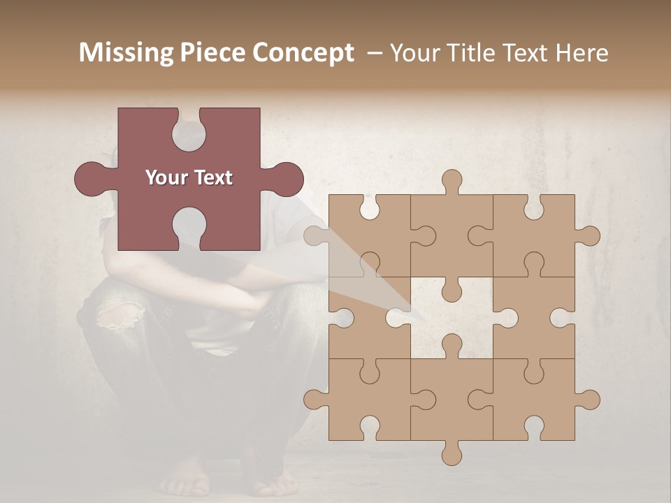 Head Youth Kid PowerPoint Template