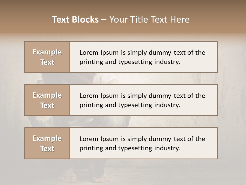 Head Youth Kid PowerPoint Template