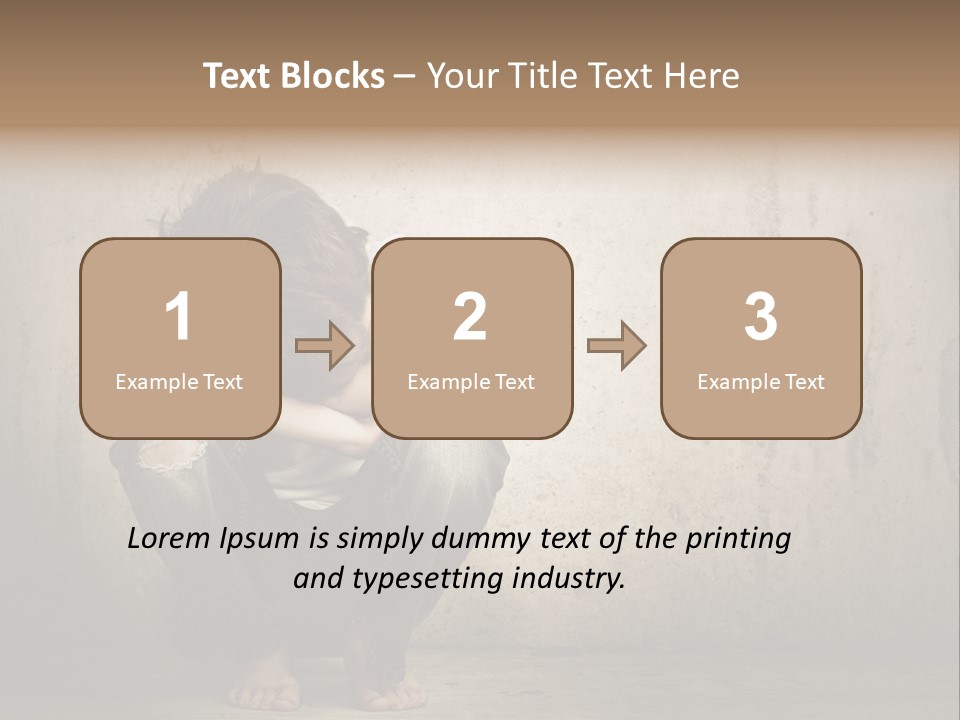 Head Youth Kid PowerPoint Template