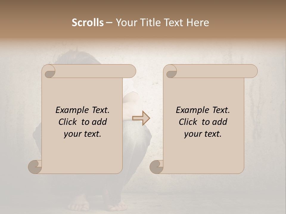 Head Youth Kid PowerPoint Template