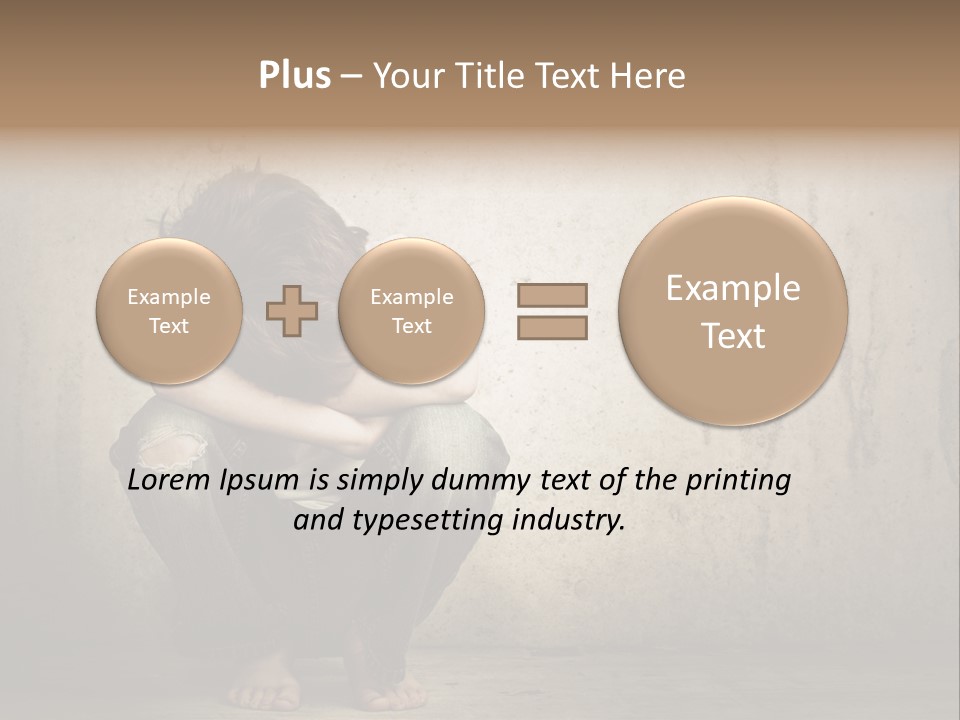 Head Youth Kid PowerPoint Template