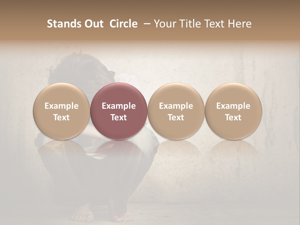 Head Youth Kid PowerPoint Template