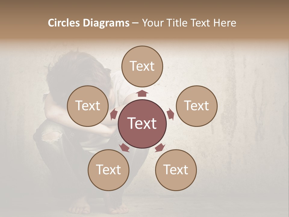 Head Youth Kid PowerPoint Template