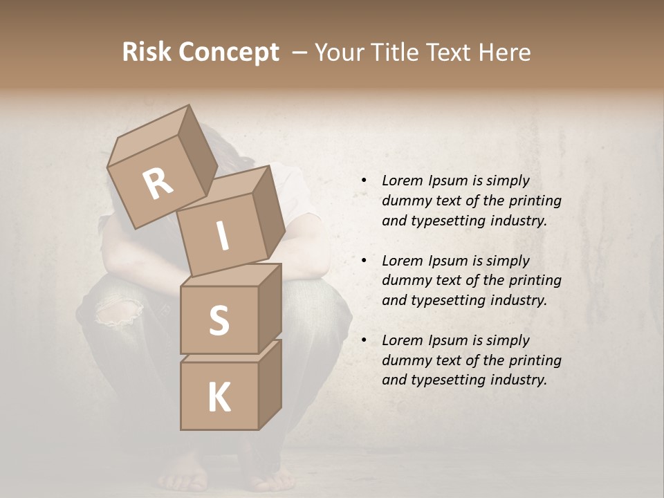 Head Youth Kid PowerPoint Template