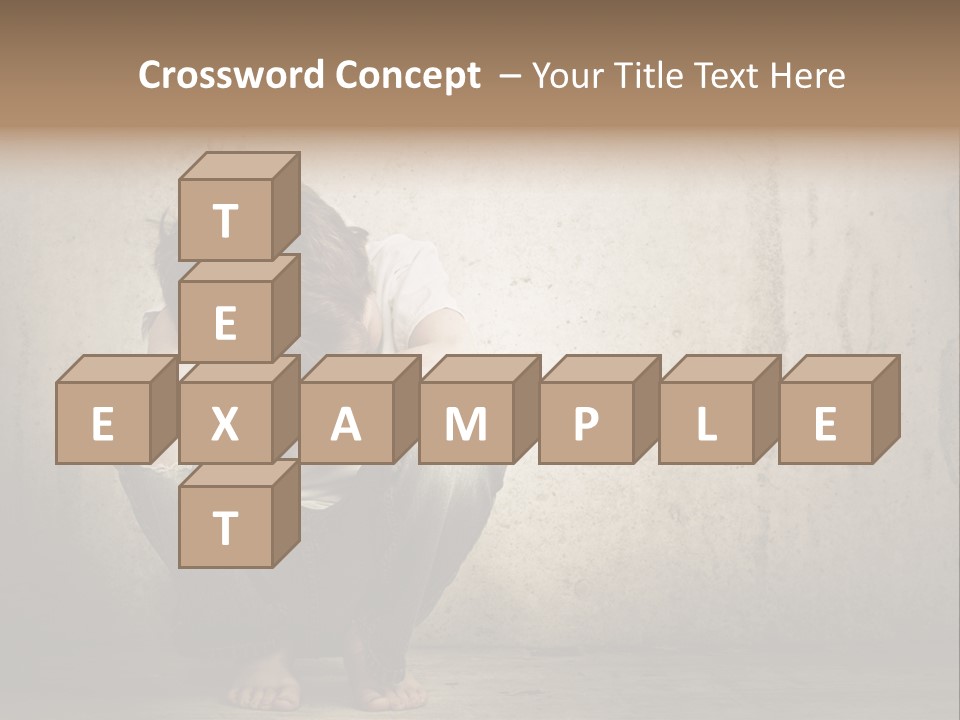 Head Youth Kid PowerPoint Template