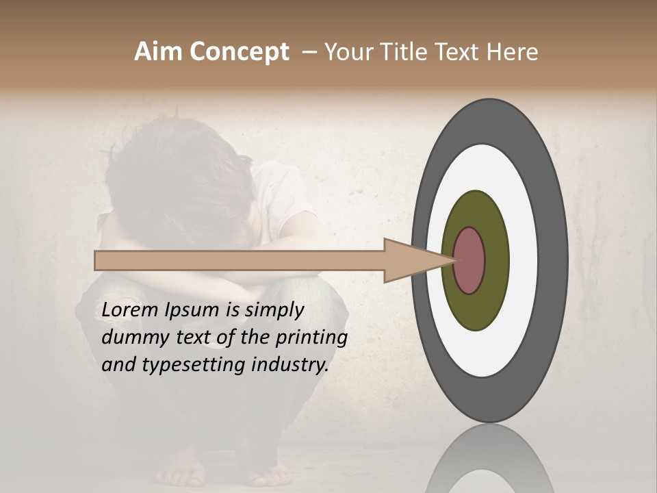 Head Youth Kid PowerPoint Template