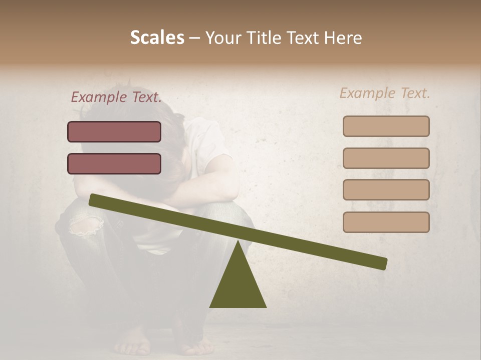 Head Youth Kid PowerPoint Template