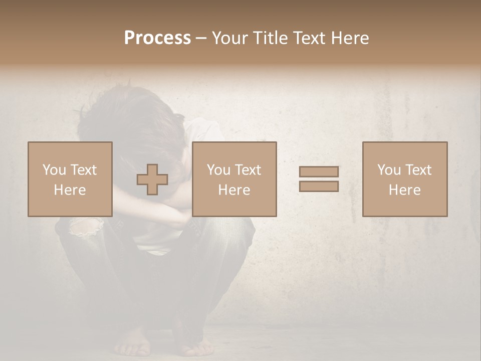 Head Youth Kid PowerPoint Template