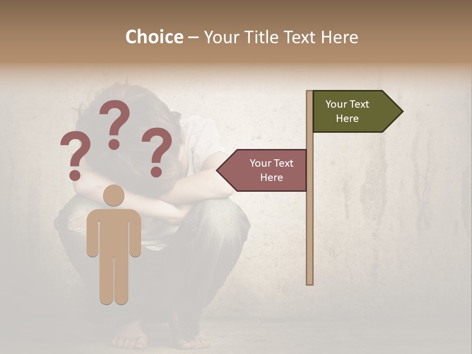 Head Youth Kid PowerPoint Template