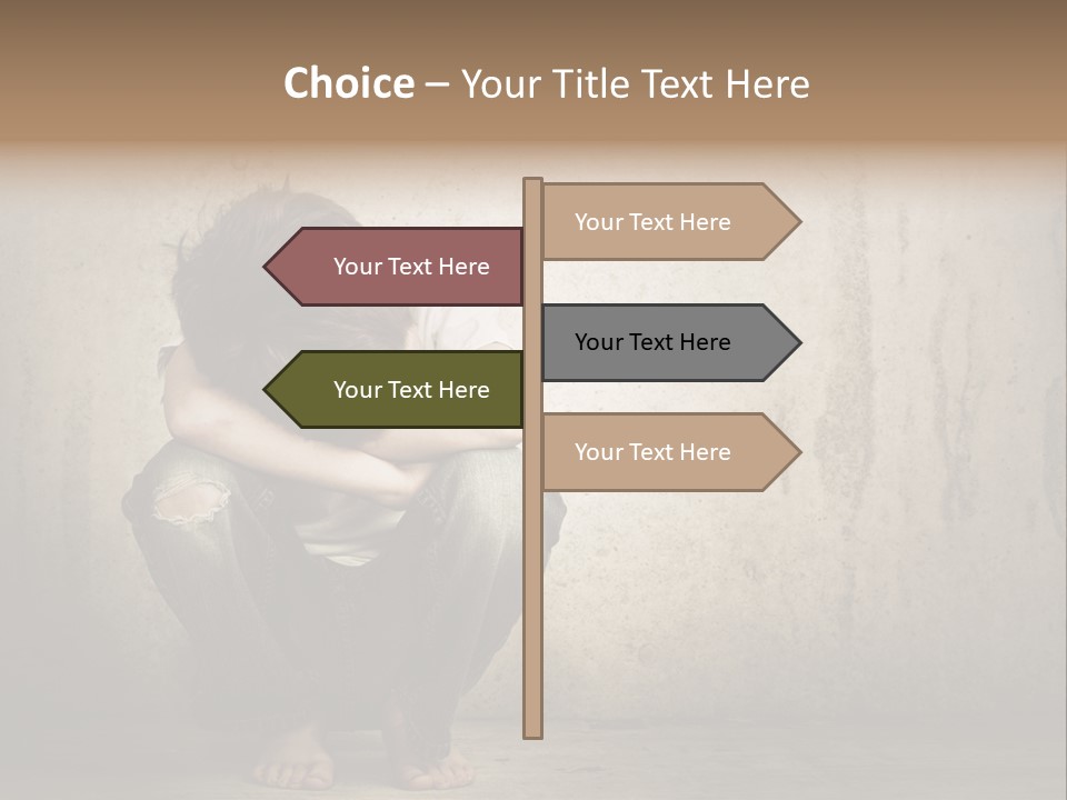 Head Youth Kid PowerPoint Template