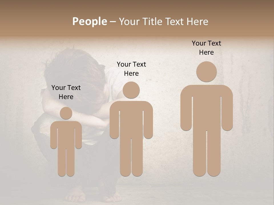 Head Youth Kid PowerPoint Template