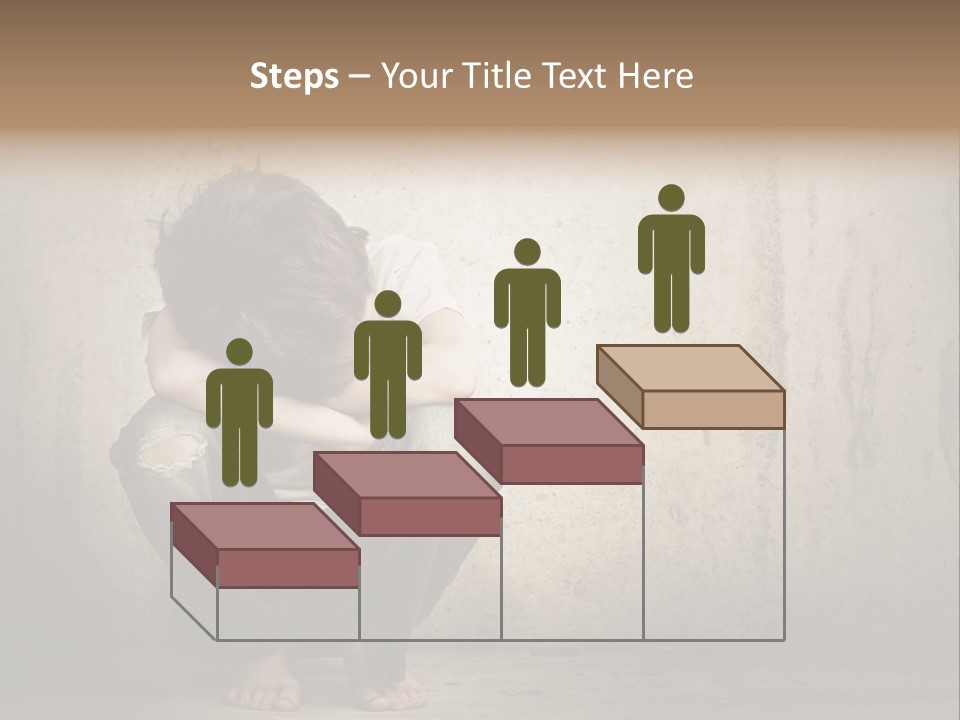 Head Youth Kid PowerPoint Template