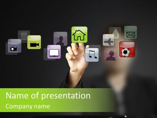 Software Connectivity Interface PowerPoint Template